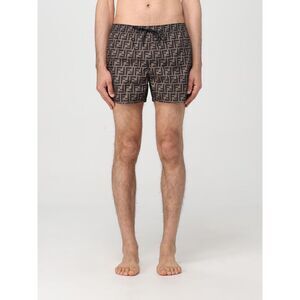 Fendi Swimsuit Men Brown